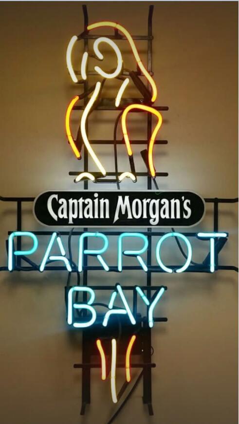 Captain Morgan Parrot Bay Neon Sign 2